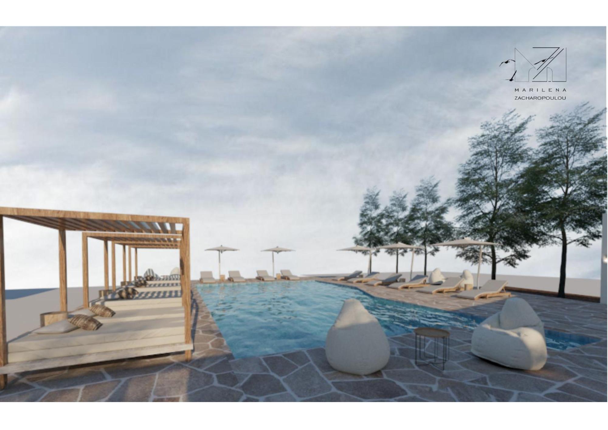 Silia Suites Malia Buitenkant foto