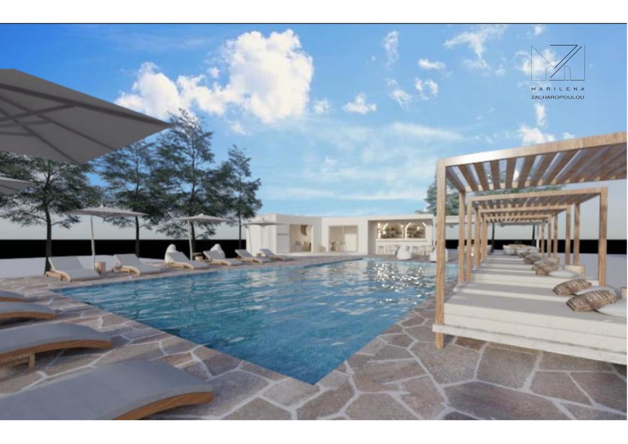 Silia Suites Malia Buitenkant foto